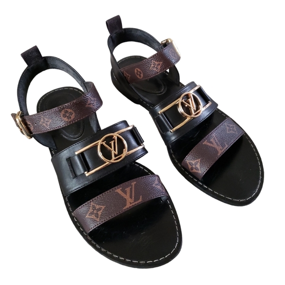 Louis Vuitton Shoes - Louis Vuitton Strappy Flat Sandal
